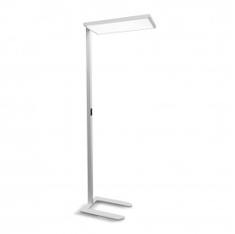 WHITE 60W FLOOR STAND UGR19 DIMMABLE 230V