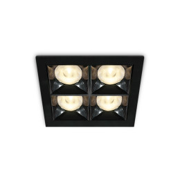 BLACK LED 16W WW 38º IP20 230V