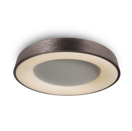 BRUSHED BROWN LED PLAFO 50W WW IP20 230V