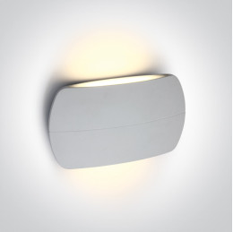 WHITE LED WALL LIGHT 2x6W WW IP54 230V