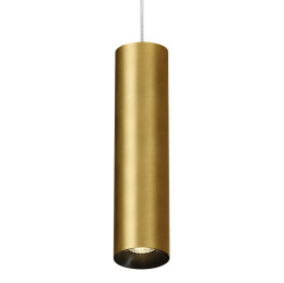 BRUSHED BRASS PENDANT GU10 10W DARK LIGHT