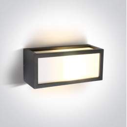 ANTHRACITE E27 20W WALL LIGHT IP54