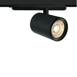 BLACK LED 40W WW TRACK SPOT 230V