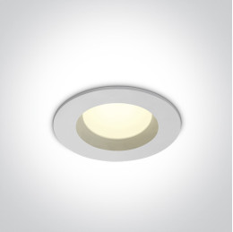 WHITE LED 7W IP54 CW + DRIVER 100-240V