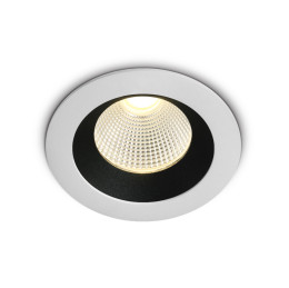 WHITE COB LED 12W WW IP65 38deg 230V DARK LIGHT