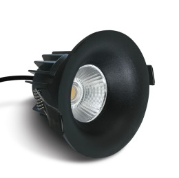 BLACK COB LED 12w WW 700mA 50º DARK LIGHT