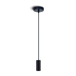 BLACK PENDANT 20W E27