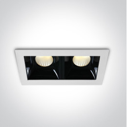 WHITE LED 2x6,5W WW 36º IP20 350mA DIMMABLE