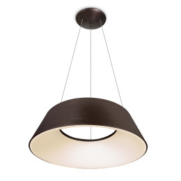 BRUSHED BROWN LED PENDANT 60W WW IP20 230V