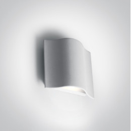 WHITE WALL LED 6W WW IP54 230V