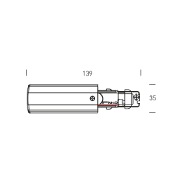 CARRIL 3F Acc. ALIMENT. FINAL IZQUIERDA DALI  NEGRO