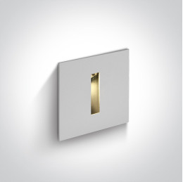 WHITE RECESSED 3W WW DARK LIGHT IP54 350mA